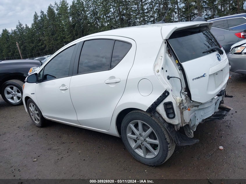 2013 TOYOTA PRIUS C FOUR - JTDKDTB35D1035333