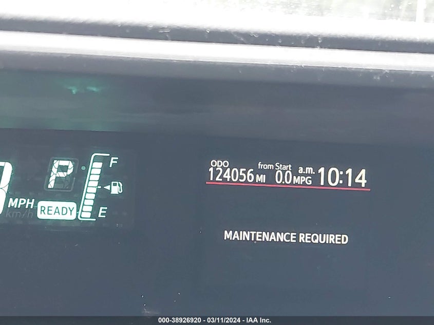 2013 TOYOTA PRIUS C FOUR - JTDKDTB35D1035333