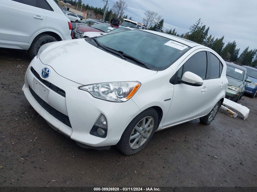 2013 TOYOTA PRIUS C FOUR - JTDKDTB35D1035333