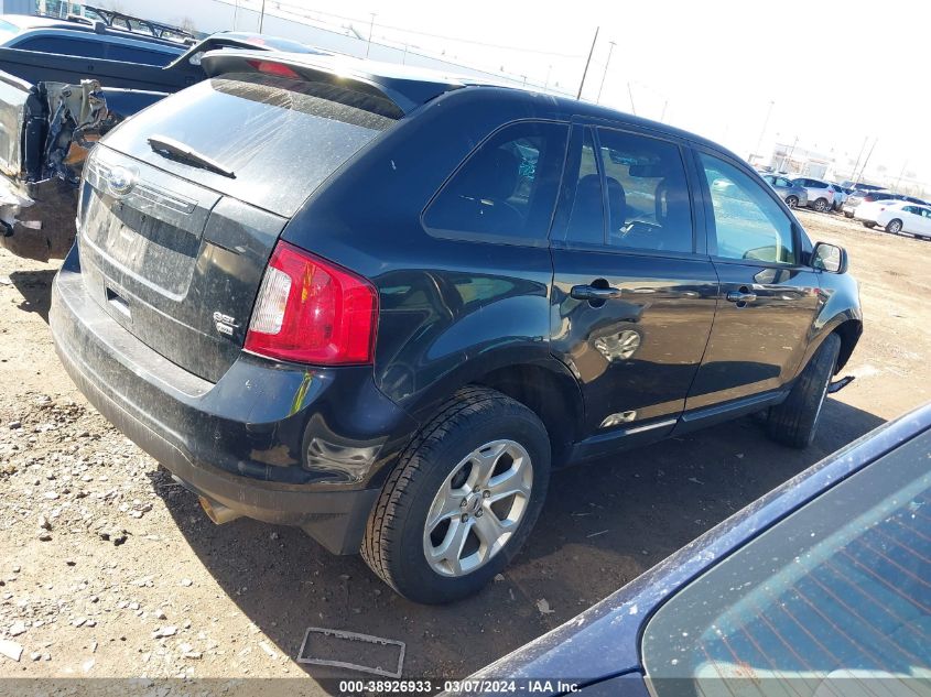 2013 Ford Edge Sel VIN: 2FMDK4JC1DBC83164 Lot: 38926933