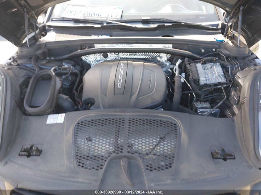 VIN WP1AA2A54KLB00299 2019 PORSCHE MACAN
