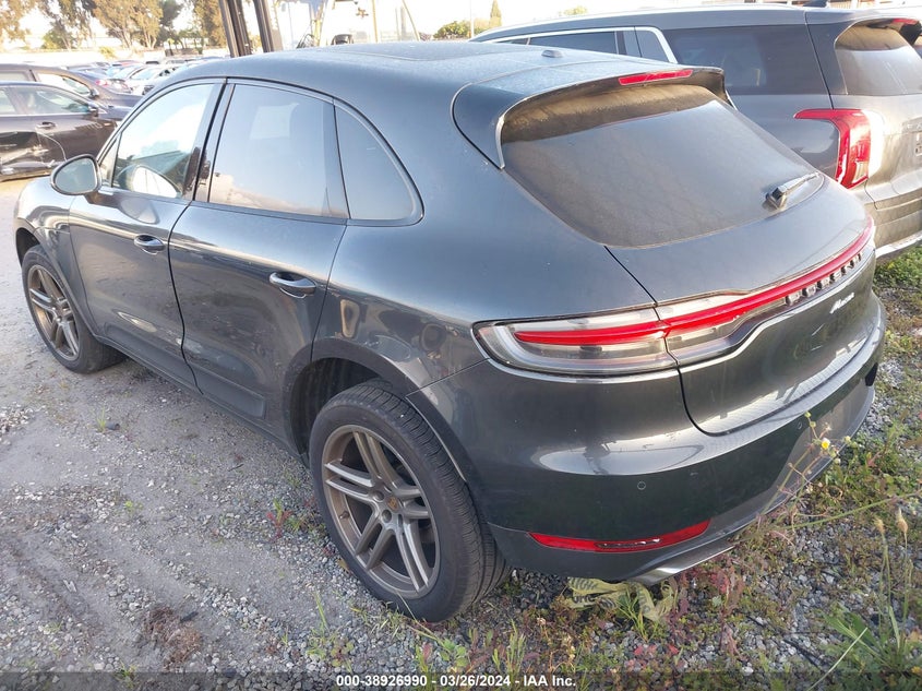 VIN WP1AA2A54KLB00299 2019 PORSCHE MACAN