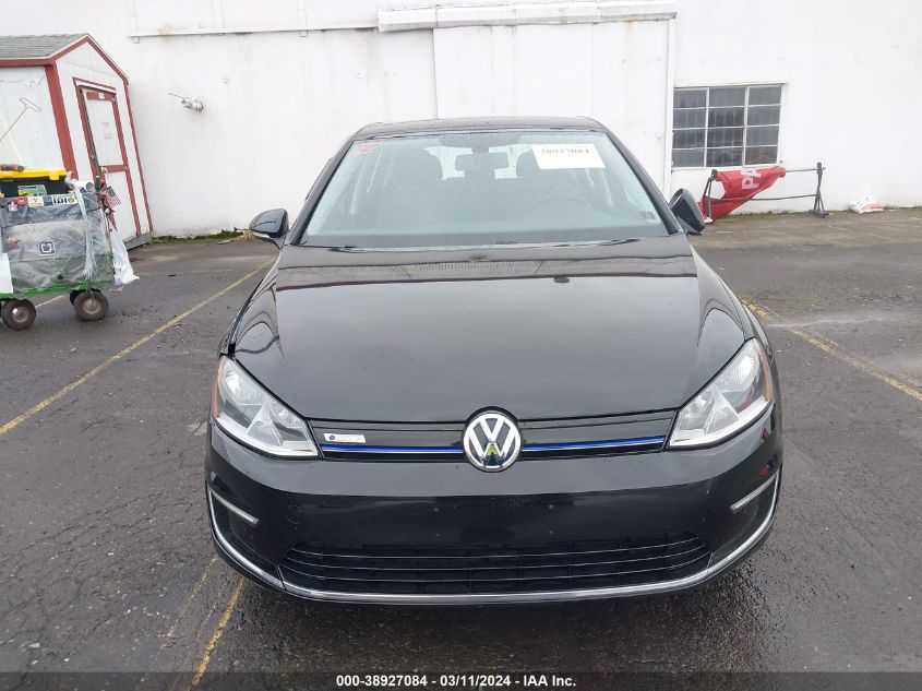 2016 Volkswagen E-Golf Se VIN: WVWKP7AU0GW914688 Lot: 38927084