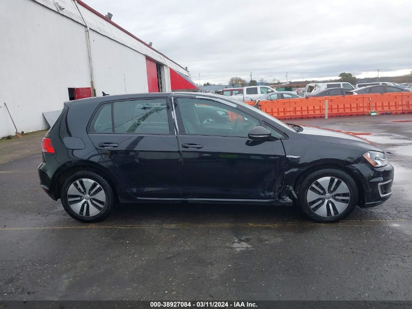 2016 Volkswagen E-Golf Se VIN: WVWKP7AU0GW914688 Lot: 38927084