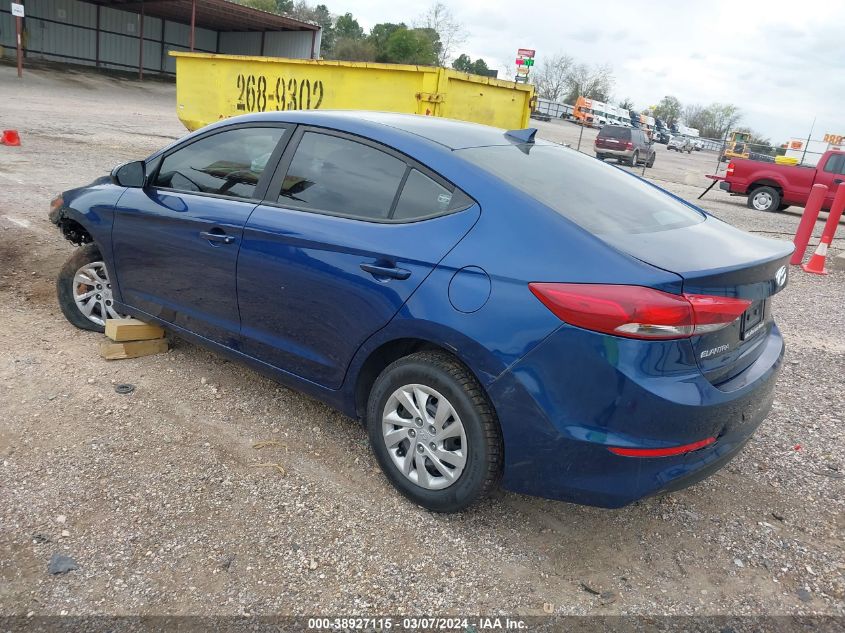 2017 Hyundai Elantra Se VIN: 5NPD74LF5HH191742 Lot: 38927115