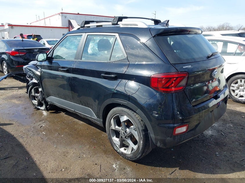 2022 Hyundai Venue Sel VIN: KMHRC8A32NU140875 Lot: 38927137
