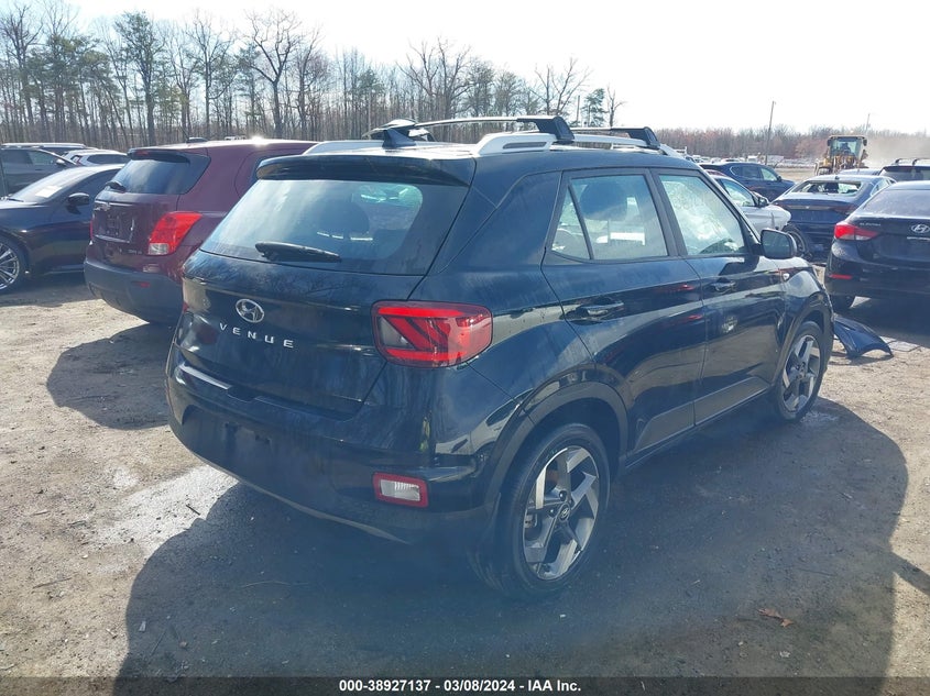 2022 Hyundai Venue Sel VIN: KMHRC8A32NU140875 Lot: 38927137