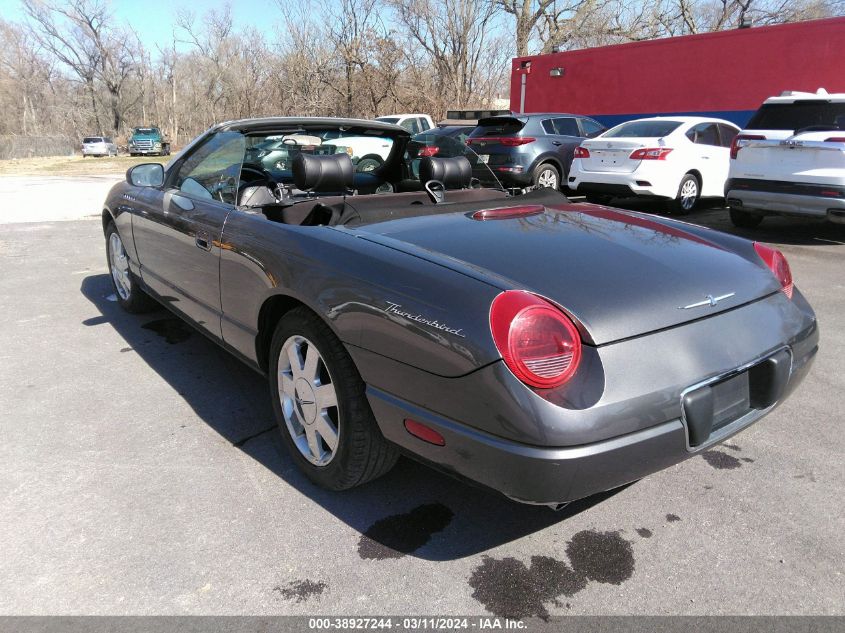 2003 Ford Thunderbird VIN: 1FAHP60A23Y101840 Lot: 38927244