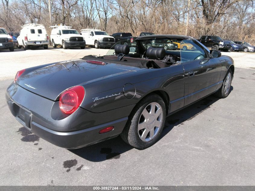 2003 Ford Thunderbird VIN: 1FAHP60A23Y101840 Lot: 38927244