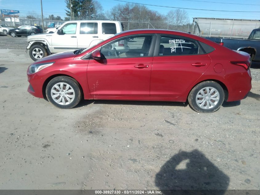 2019 Hyundai Accent Se VIN: 3KPC24A30KE066551 Lot: 38927330