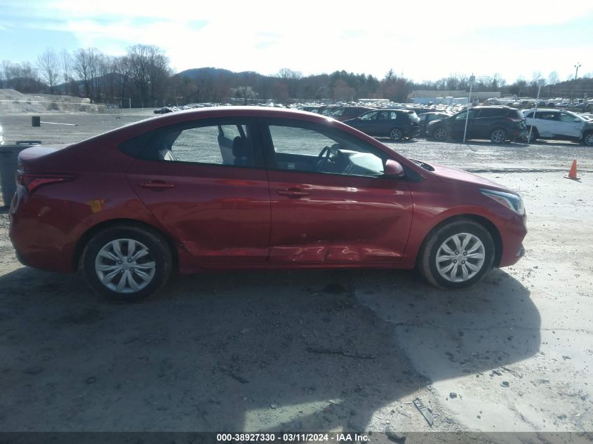 2019 Hyundai Accent Se VIN: 3KPC24A30KE066551 Lot: 38927330