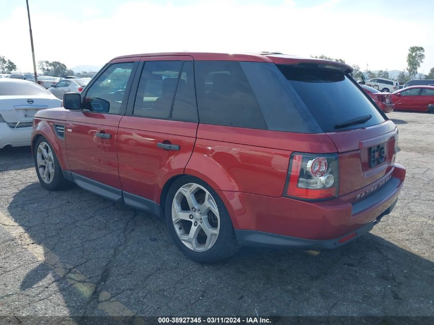 2011 Land Rover Range Rover Sport Hse VIN: SALSF2D43BA274573 Lot: 38927345