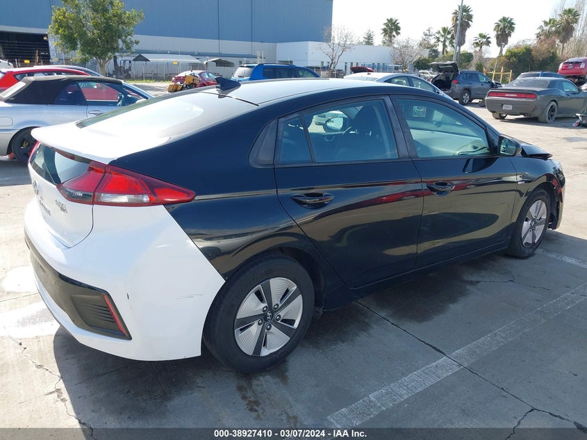 2019 Hyundai Ioniq Hybrid Blue VIN: KMHC65LC0KU179372 Lot: 38927410