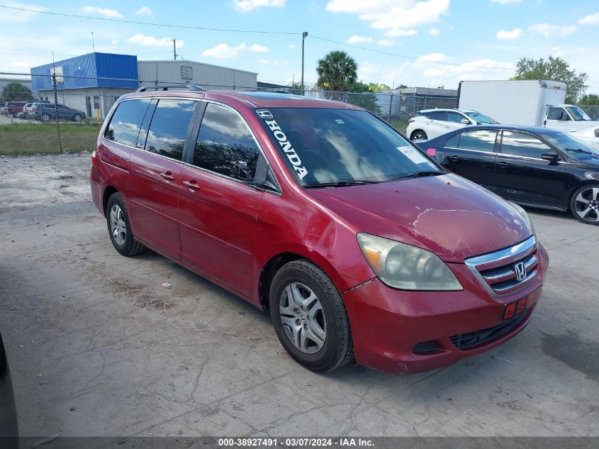 2006 Honda Odyssey Exl VIN: 5FNRL38746B066885 Lot: 38927491