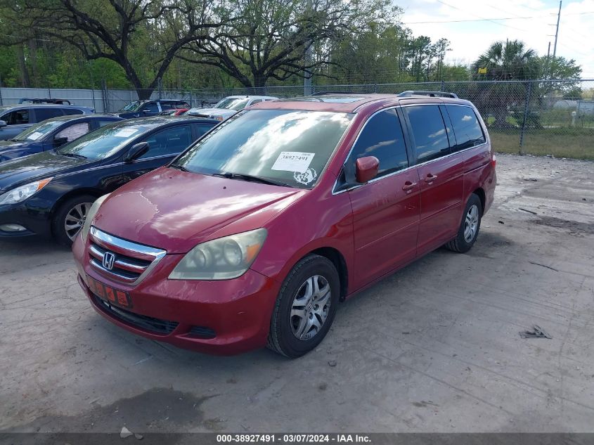 2006 Honda Odyssey Exl VIN: 5FNRL38746B066885 Lot: 38927491