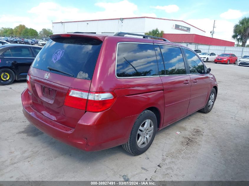 2006 Honda Odyssey Exl VIN: 5FNRL38746B066885 Lot: 38927491