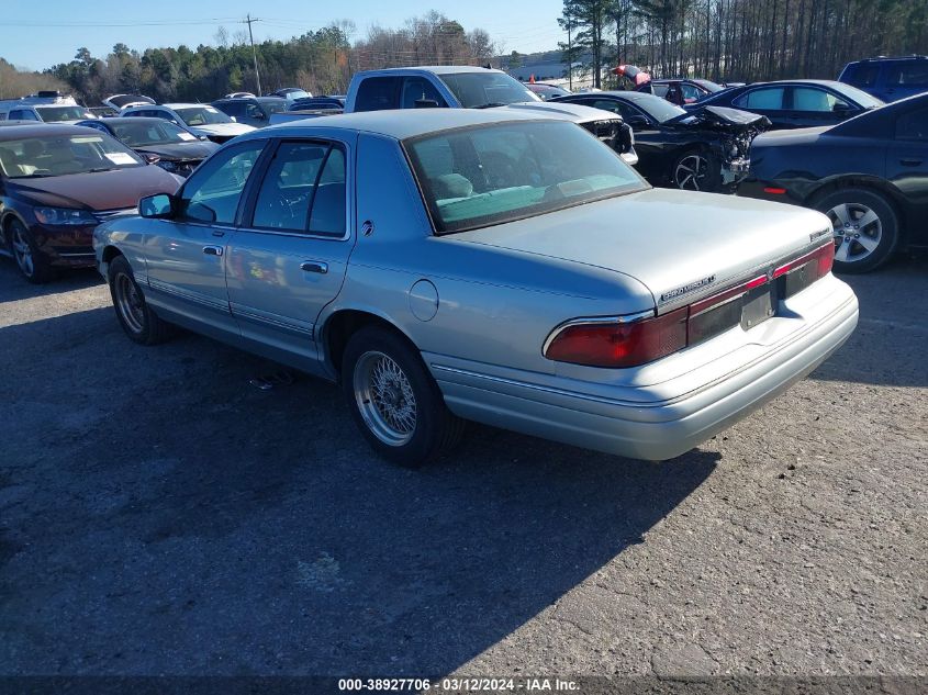 1996 Mercury Grand Marquis Ls/Bayshore VIN: 2MELM75W5TX693594 Lot: 38927706