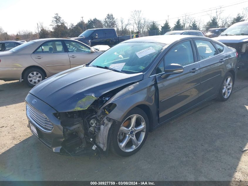 2016 FORD FUSION SE - 3FA6P0H76GR300424