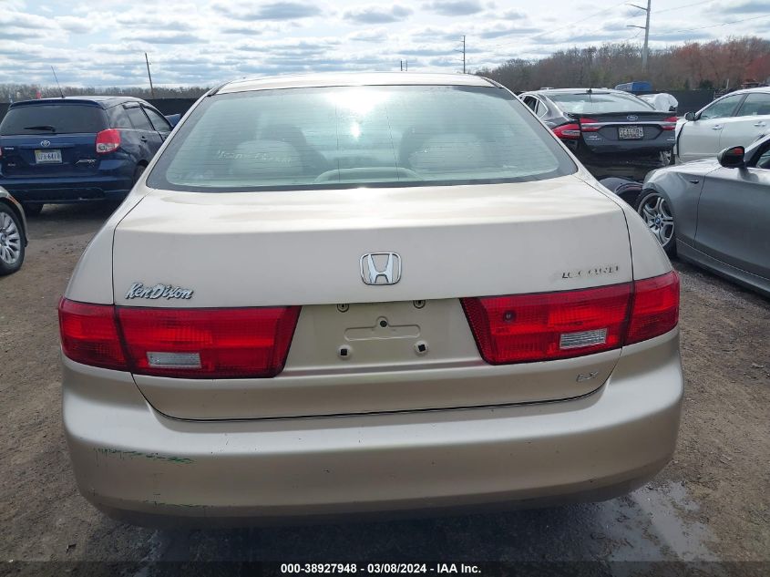 2005 Honda Accord 2.4 Lx VIN: 1HGCM56435A005981 Lot: 38927948