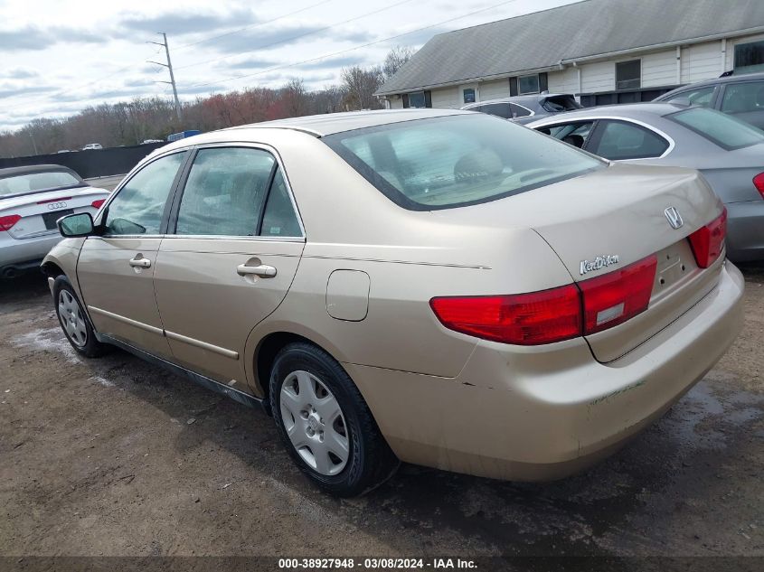 2005 Honda Accord 2.4 Lx VIN: 1HGCM56435A005981 Lot: 38927948