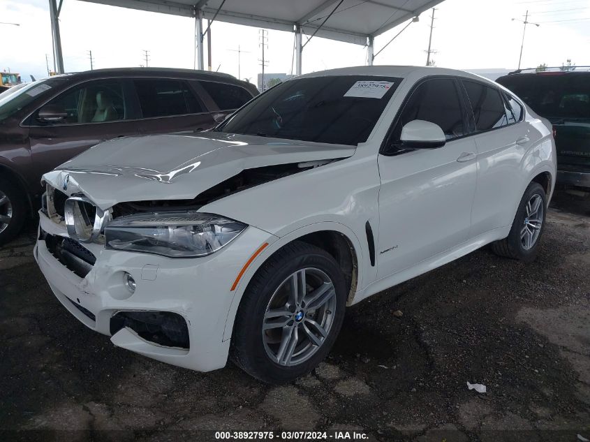 2015 BMW X6 xDrive35I VIN: 5UXKU2C57F0F94841 Lot: 38927975