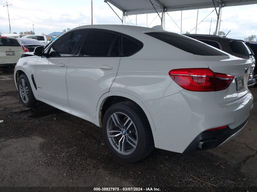 2015 BMW X6 xDrive35I VIN: 5UXKU2C57F0F94841 Lot: 38927975