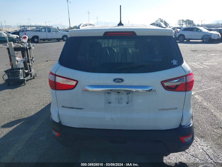 2021 FORD ECOSPORT TITANIUM - MAJ3S2KE3MC443488