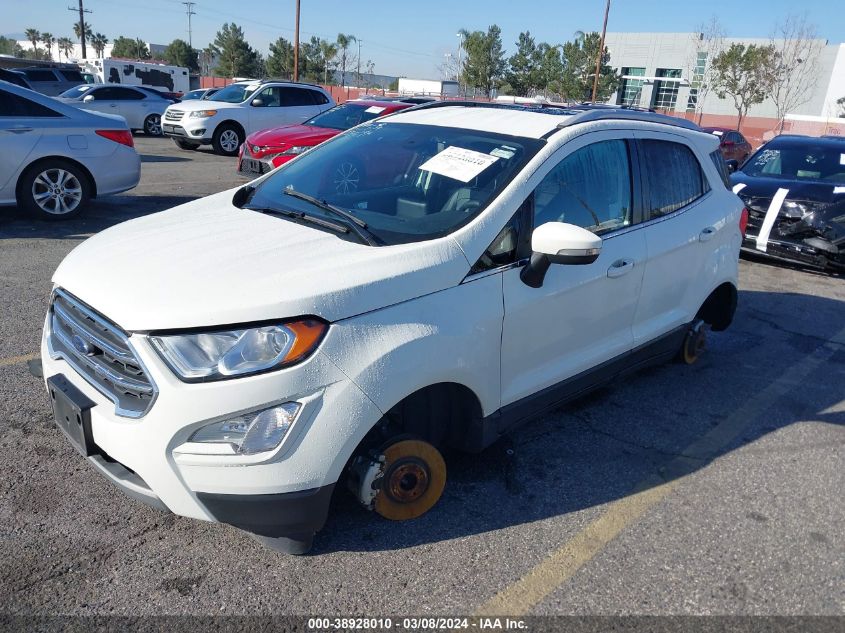 2021 FORD ECOSPORT TITANIUM - MAJ3S2KE3MC443488