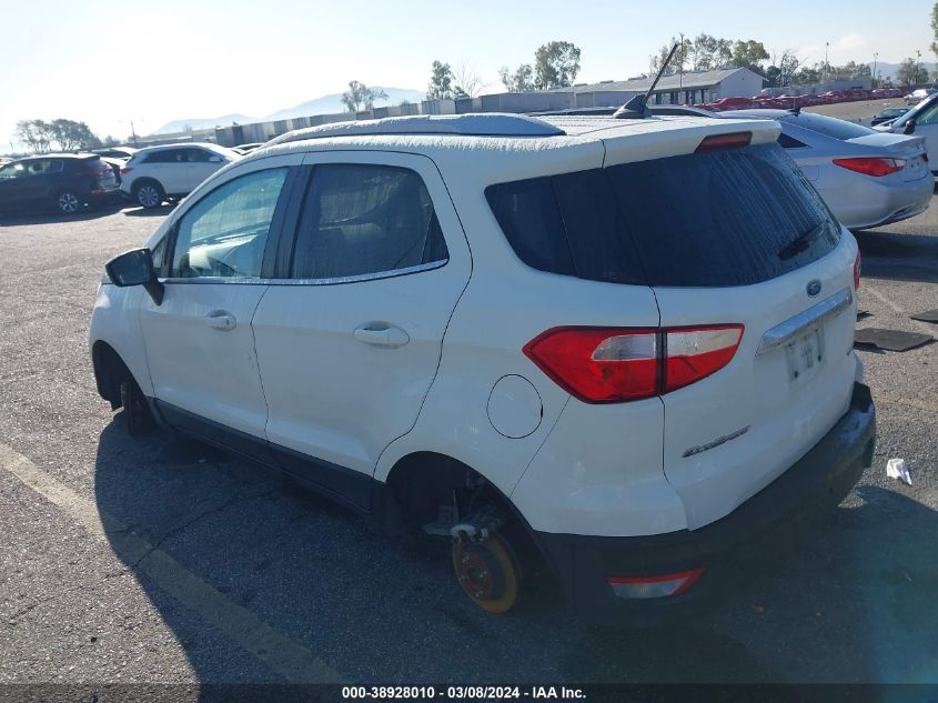 2021 FORD ECOSPORT TITANIUM - MAJ3S2KE3MC443488