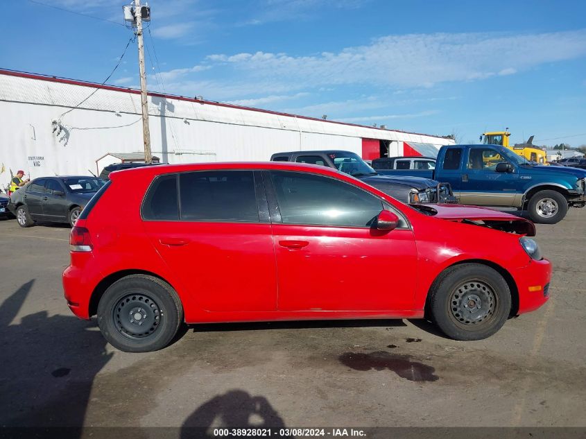 WVWDB7AJ6AW377765 2010 Volkswagen Golf 4-Door