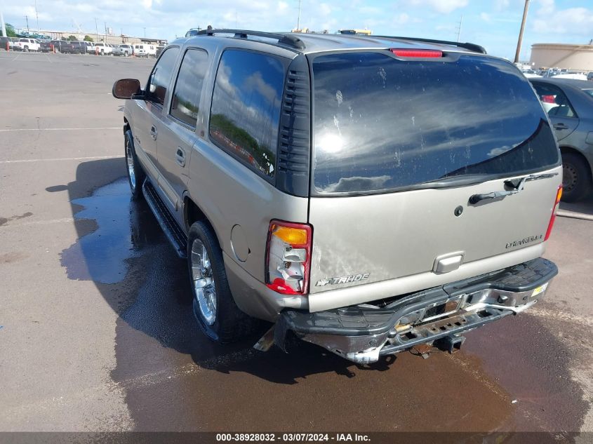 2003 Chevrolet Tahoe Lt VIN: 1GNEC13Z83J101063 Lot: 38928032