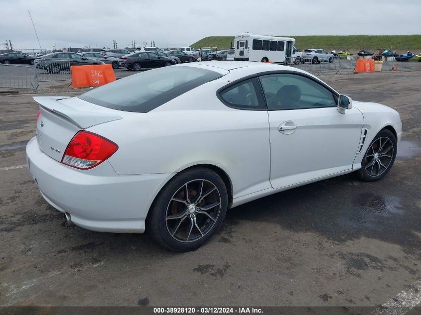 KMHHN65F95U172933 2005 Hyundai Tiburon Gt/Se