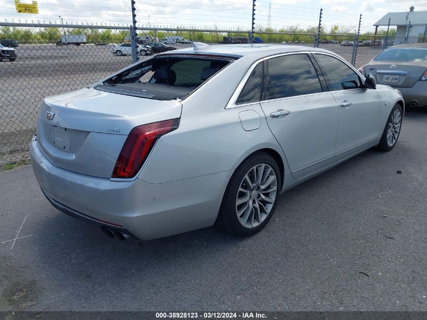 2018 Cadillac Ct6 Luxury VIN: 1G6KD5RS1JU142921 Lot: 38928123