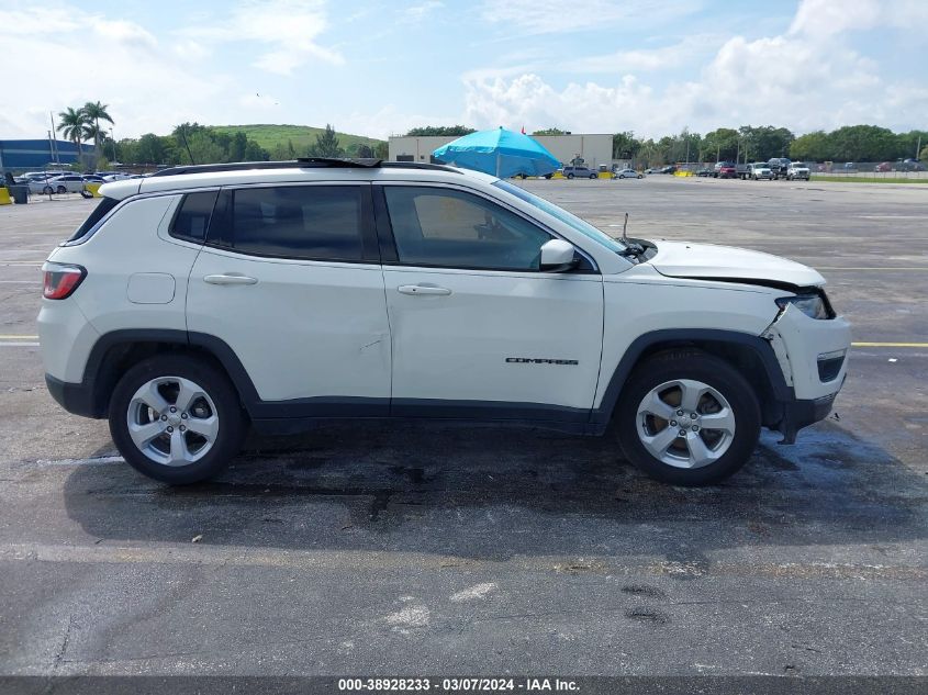 2019 Jeep Compass Latitude Fwd VIN: 3C4NJCBBXKT655095 Lot: 38928233