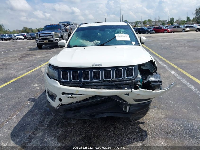 2019 Jeep Compass Latitude Fwd VIN: 3C4NJCBBXKT655095 Lot: 38928233