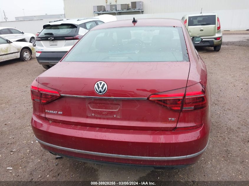 2018 Volkswagen Passat 2.0T Se VIN: 1VWBA7A32JC022702 Lot: 39272300