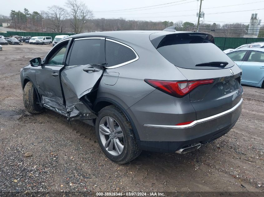 2024 Acura Mdx Standard VIN: 5J8YE1H36RL020386 Lot: 38928345