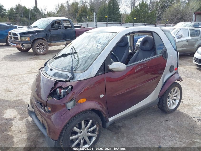 WME4503321J262925 2006 Smart Fortwo