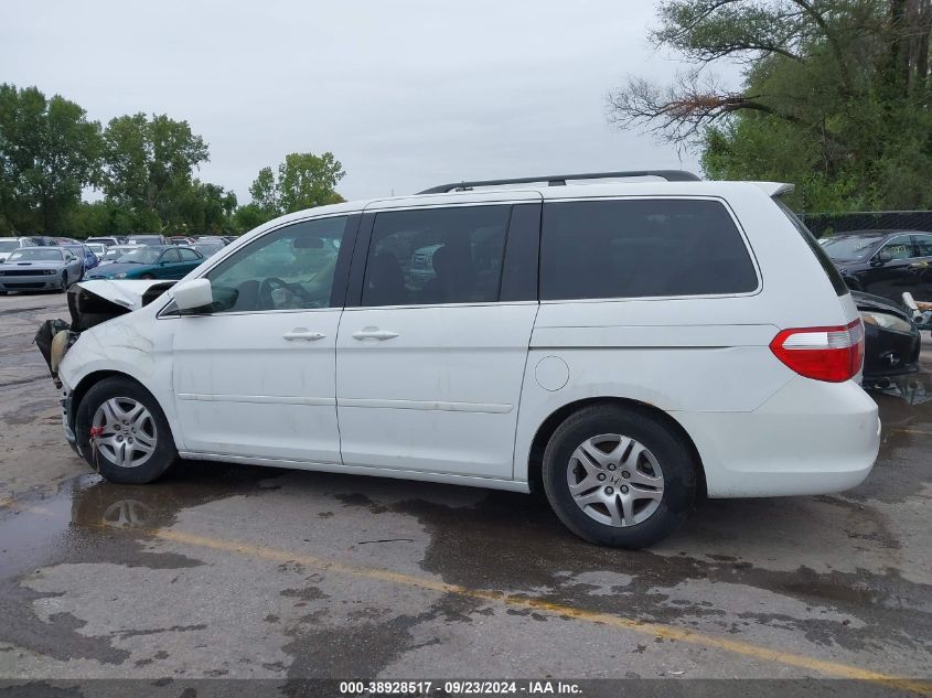 2007 Honda Odyssey Ex-L VIN: 5FNRL38757B462745 Lot: 38928517