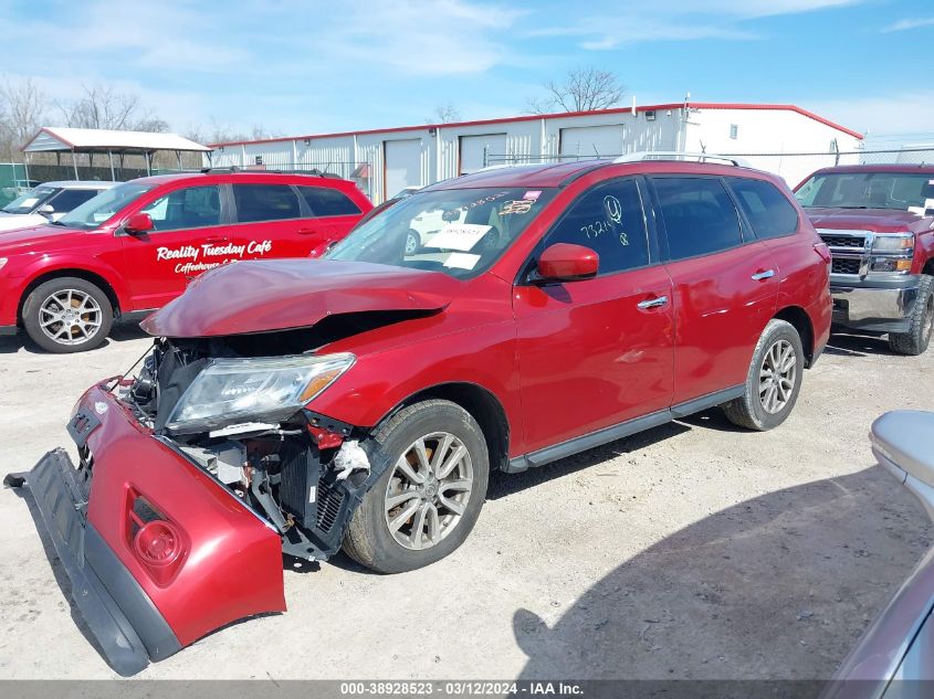 5N1AR2MM5EC732144 2014 Nissan Pathfinder Sv