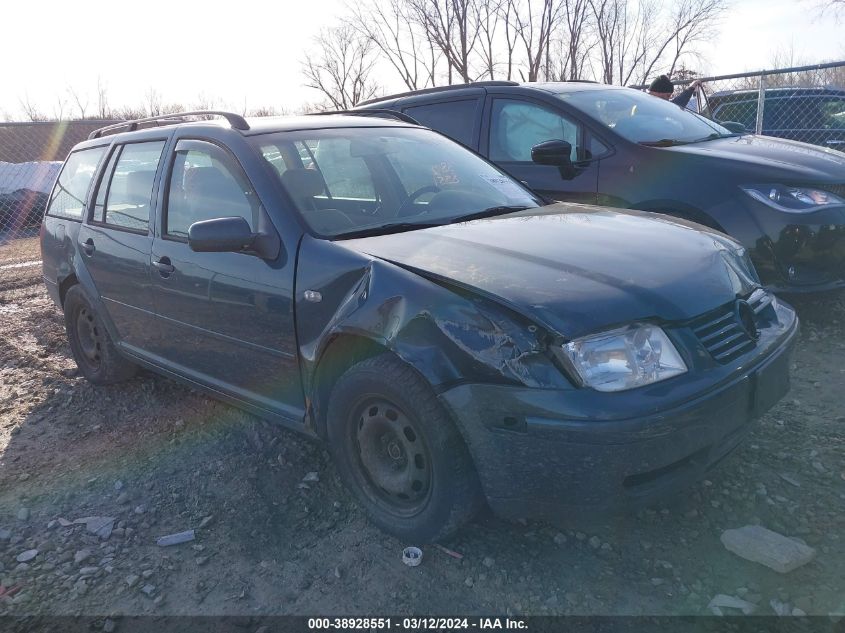 2002 Volkswagen Jetta Gls 2.0L VIN: WVWSB61J62W369510 Lot: 38928551