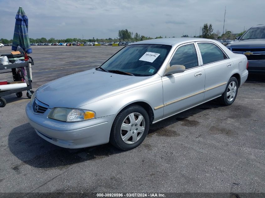 2001 Mazda 626 Es/Lx VIN: 1YVGF22C115242830 Lot: 38928596
