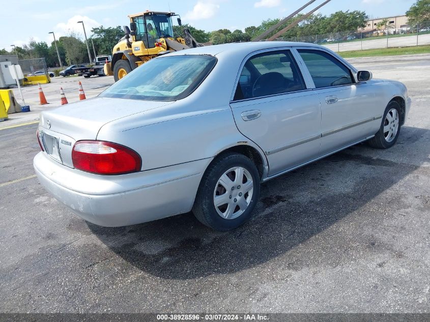 2001 Mazda 626 Es/Lx VIN: 1YVGF22C115242830 Lot: 38928596