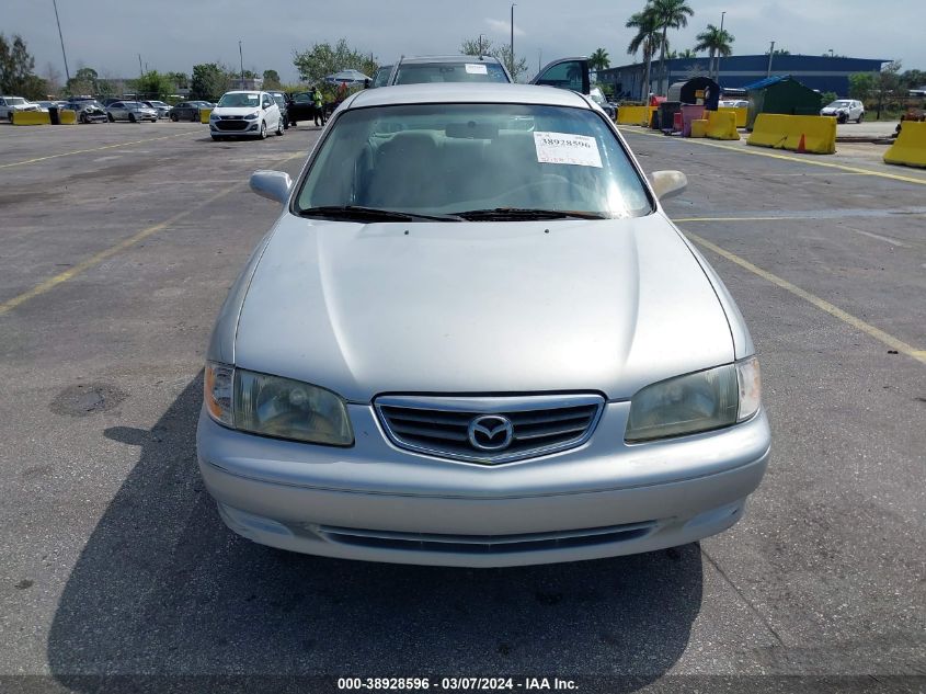 2001 Mazda 626 Es/Lx VIN: 1YVGF22C115242830 Lot: 38928596
