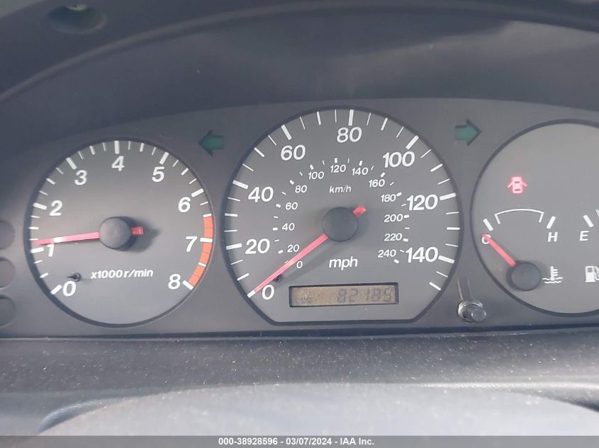 2001 Mazda 626 Es/Lx VIN: 1YVGF22C115242830 Lot: 38928596