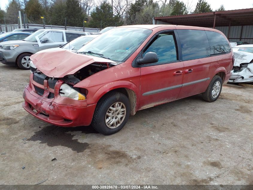 2002 Dodge Grand Caravan Sport VIN: 1B4GP44362B636427 Lot: 38928670