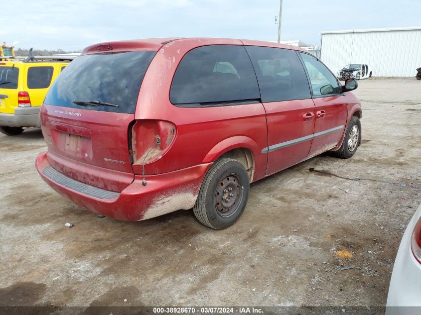 2002 Dodge Grand Caravan Sport VIN: 1B4GP44362B636427 Lot: 38928670