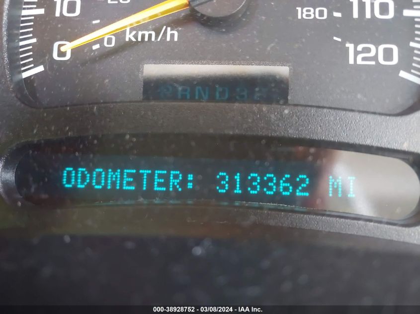 2004 Chevrolet Suburban 1500 Z71 VIN: 3GNFK16ZX4G311234 Lot: 38928752