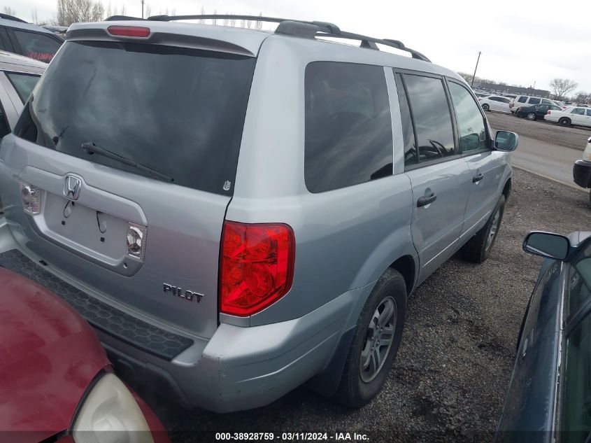 2004 Honda Pilot Ex-L VIN: 2HKYF18644H607110 Lot: 38928759