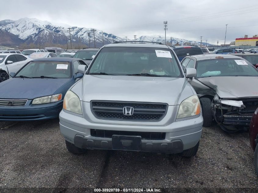 2004 Honda Pilot Ex-L VIN: 2HKYF18644H607110 Lot: 38928759